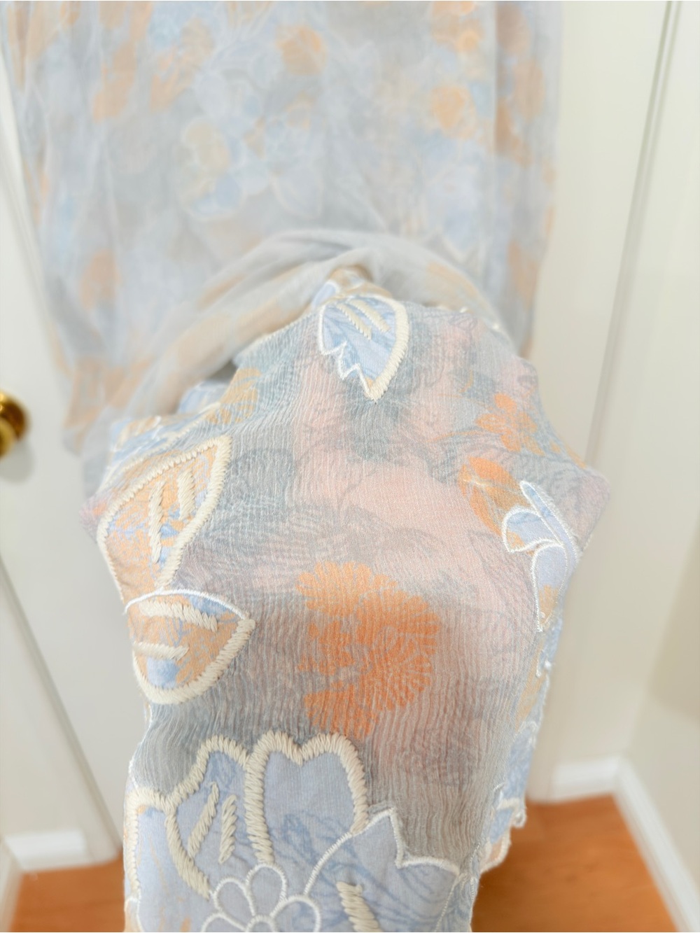 Sundance Moonshadow Beaded Embroidered Dress w/ Mesh Overlay PXL NWOT - Picture 12 of 13
